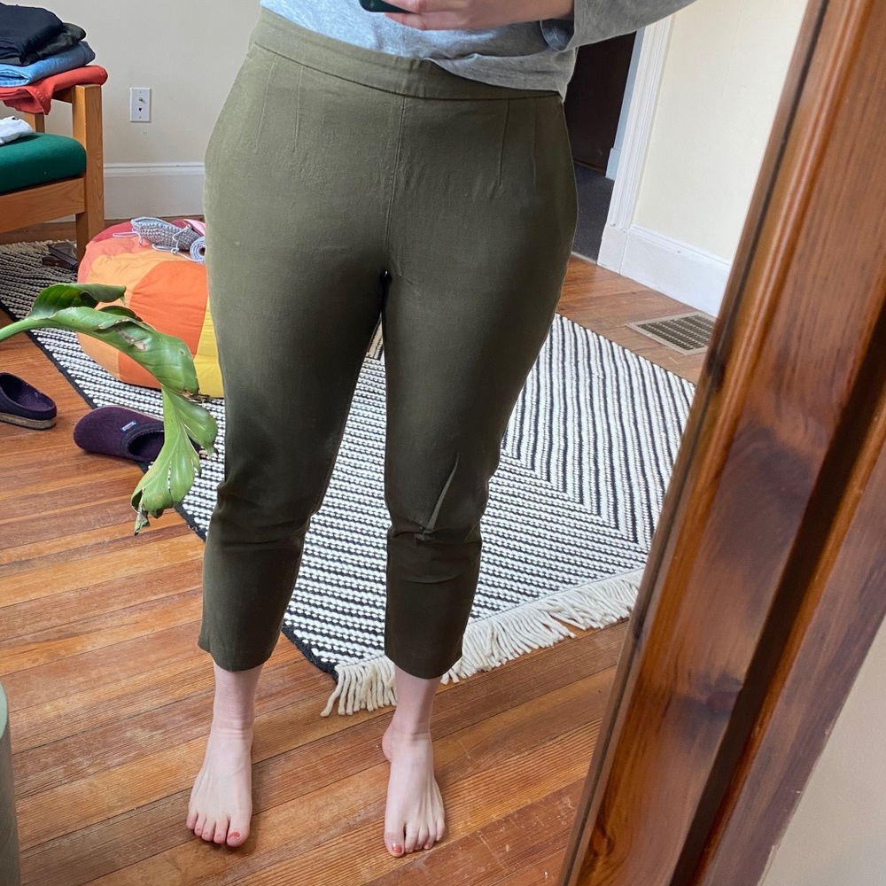 J. Crew Martie pant in olive